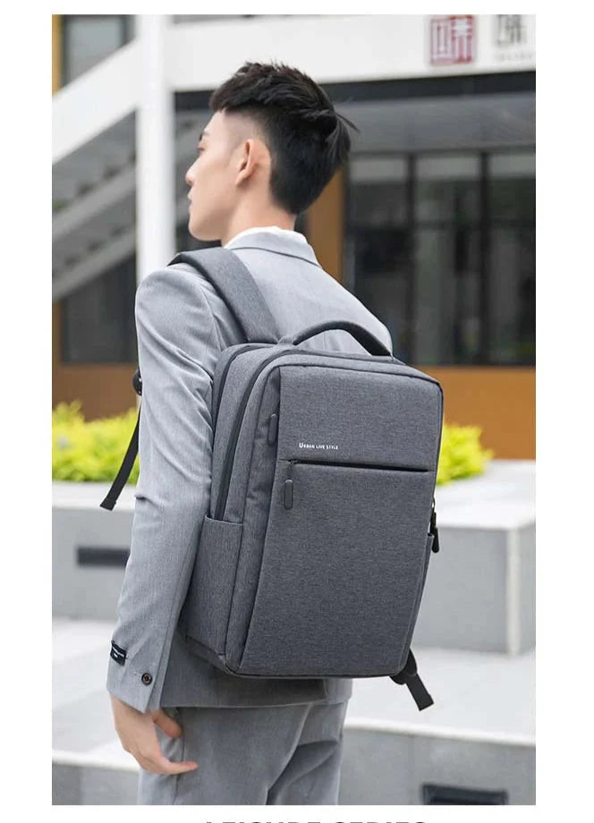 Sac à dos quotidien polyvalent unisexe pour ordinateur portable 16", organisation et confort pour toutes activités.