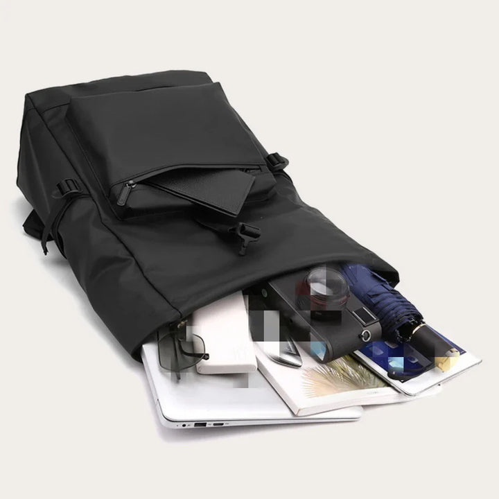 Sac à dos de voyage urbain unisexe, imperméable et pratique, parfait pour les déplacements quotidiens ou escapades.