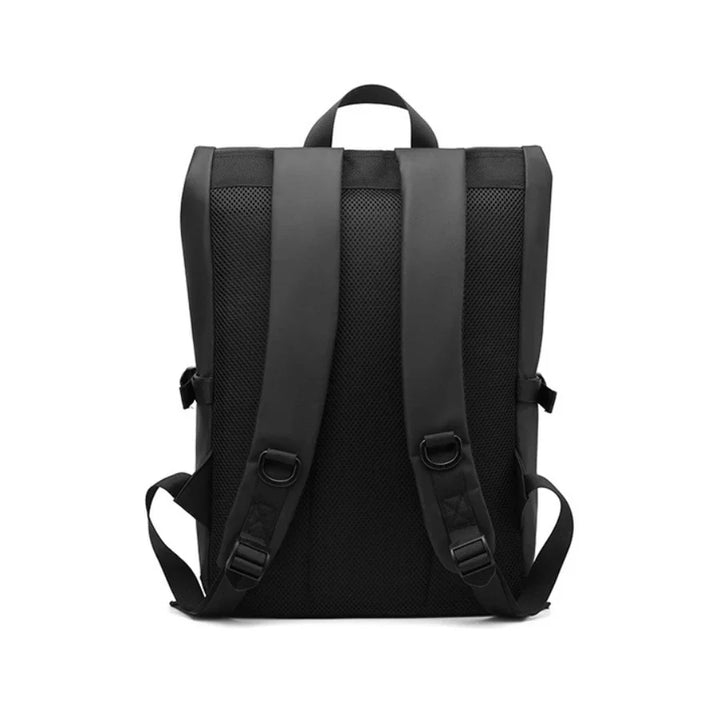 Sac à dos moderne en tissu Oxford résistant et imperméable, design urbain élégant pour hommes et femmes.