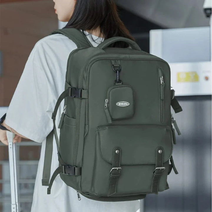 Sac à dos de voyage unisexe en nylon imperméable de 40 litres, parfait pour l'avion et étudiants