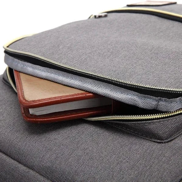Sac à dos unisexe imperméable, spacieux pour le voyage et le quotidien, avec poche pour PC portable