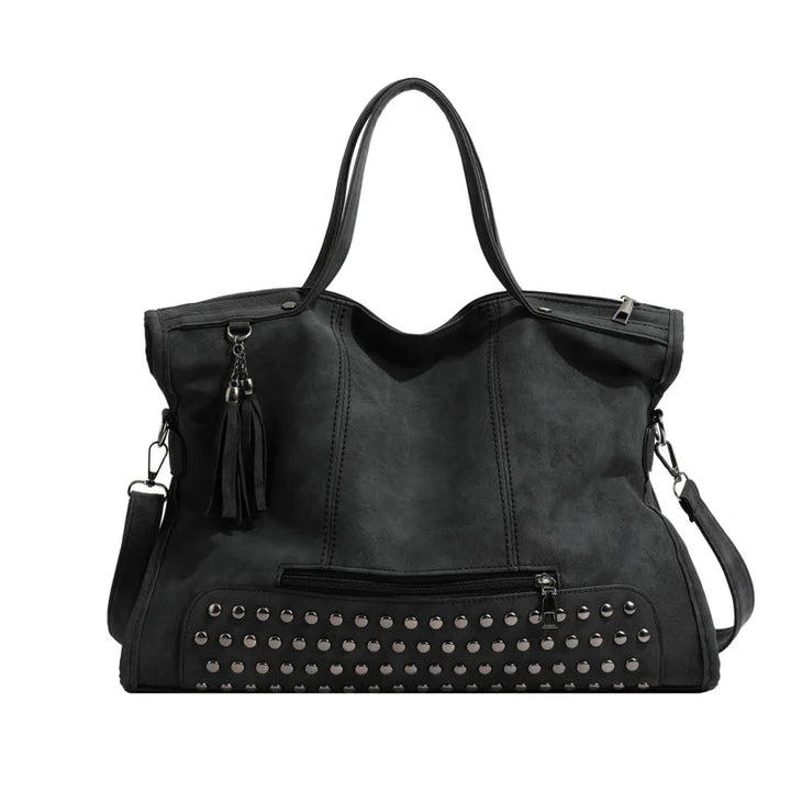 Sac fourre-tout femme moderne et élégant. Polyvalent pour les cours, le travail et le shopping.
