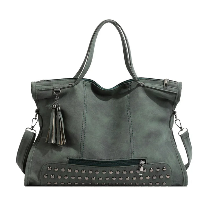 Sac à main femme tendance, fourre-tout quotidien en simili-cuir. Idéal pour cours, travail et sorties.