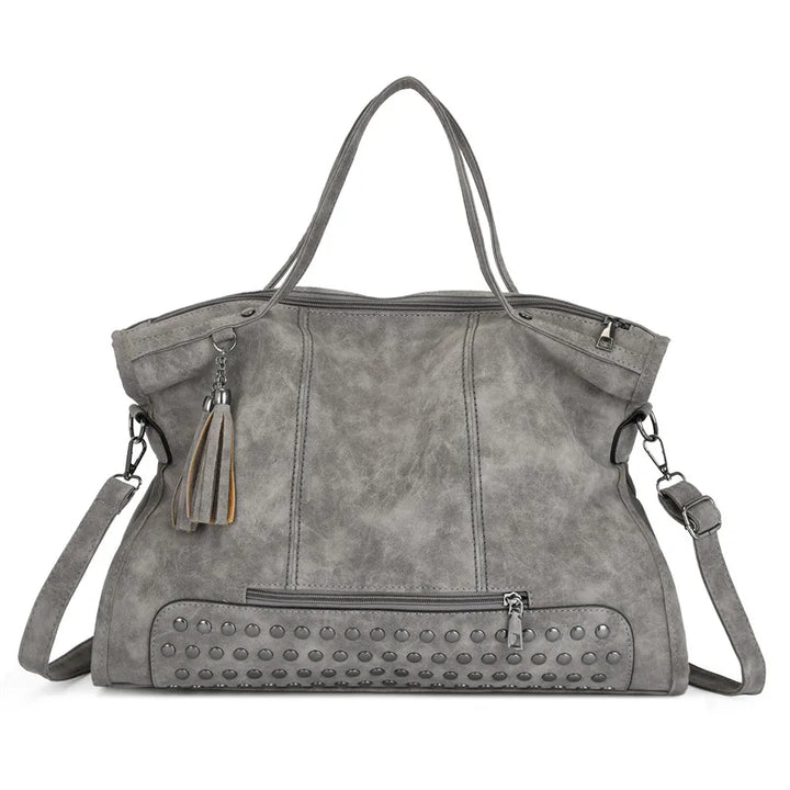 Sac de cours femme spacieux pour étudiantes lycée. En simili-cuir élégant, pratique pour la rentrée.