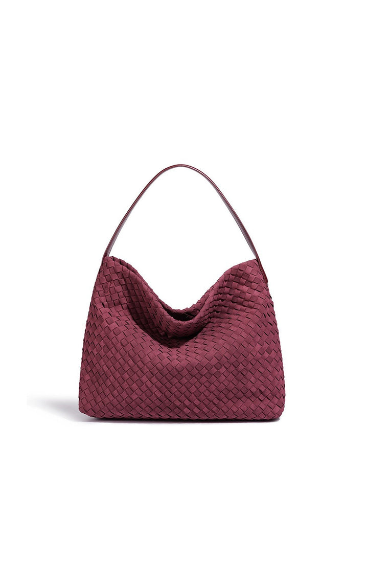 Sac fourre-tout chic pour femmes, grand et tressé. Idéal pour organiser vos essentiels au quotidien.