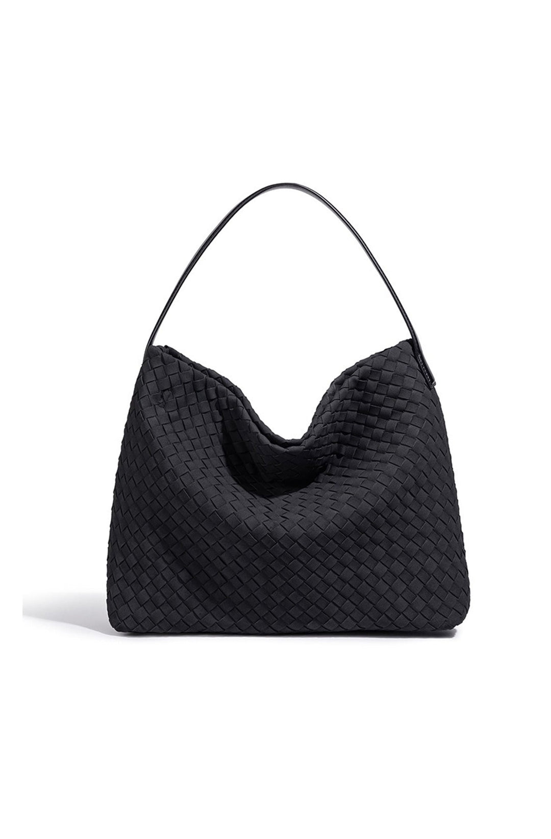 Sac fourre-tout tressé grand format, polyvalent et élégant pour femmes. Idéal pour le travail ou loisirs.