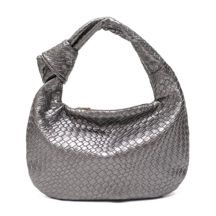 Sac hobo bohème chic en similicuir souple, un sac à main femme fonctionnel et élégant.