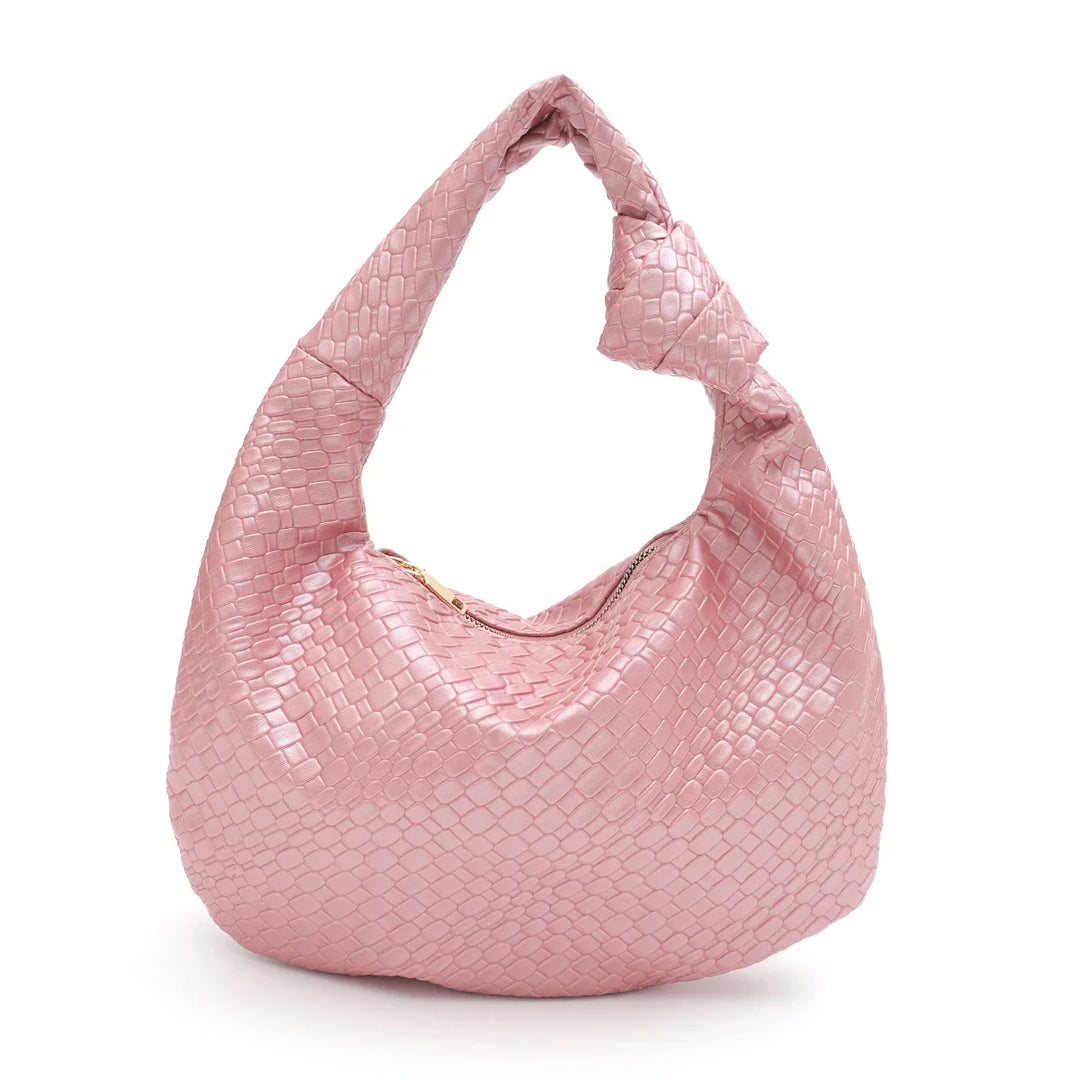 Sac à main hobo élégant pour femme, en similicuir souple, parfait pour usage quotidien et chic.