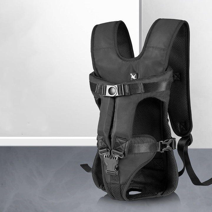 Sac kangourou chien imperméable. Transport animal confortable et sécurisé. Design ergonomique, tissu Oxford.
