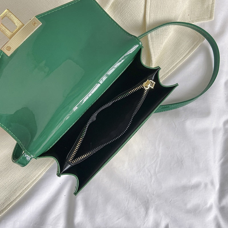 Sac à main femme paillettes, design carré moderne, sac bandoulière en cuir PU, idéal pour une soirée tendance.