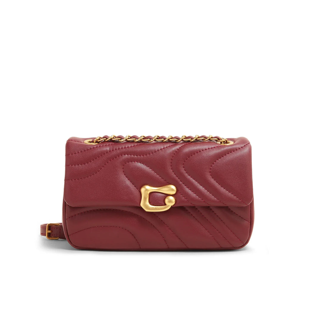 Sac à main bandoulière matelassé polyvalent, accessoire de mode femme, maroquinerie élégante