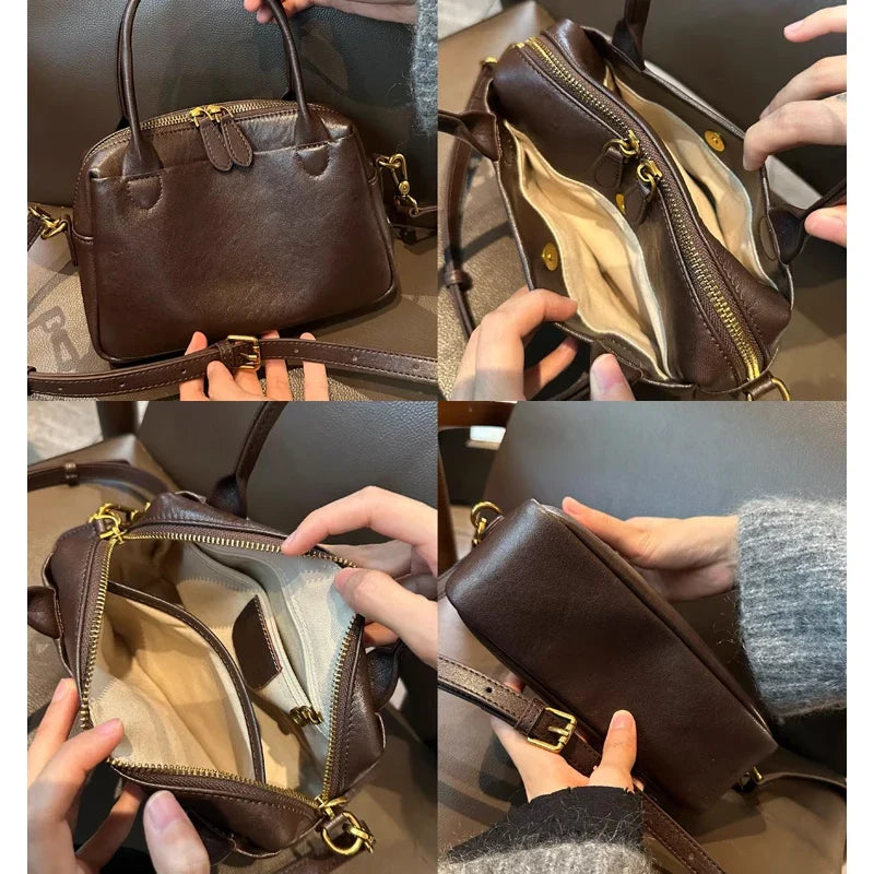 Sac bandoulière femme, cuir PU de qualité, design moderne et fonctionnel pour l'élégance.
