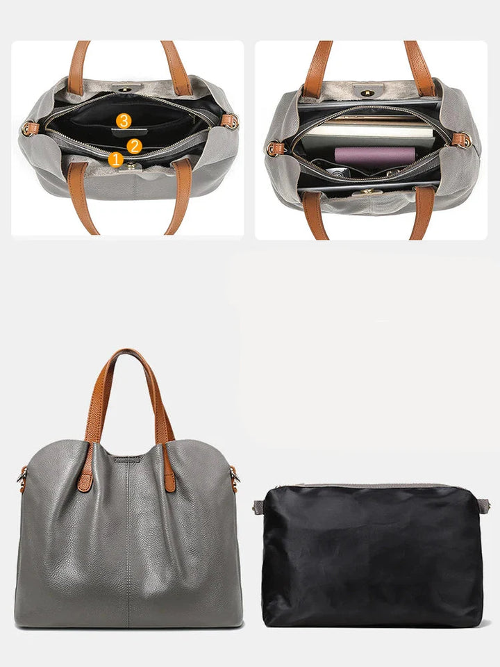 Sac bandoulière femme en cuir, style original et élégant, un accessoire mode polyvalent et résistant.
