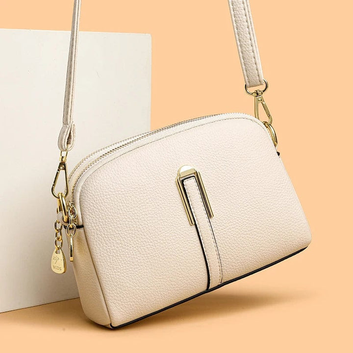 Sac bandoulière femme en cuir vegan vert émeraude, mode et élégant, pour un style affirmé.