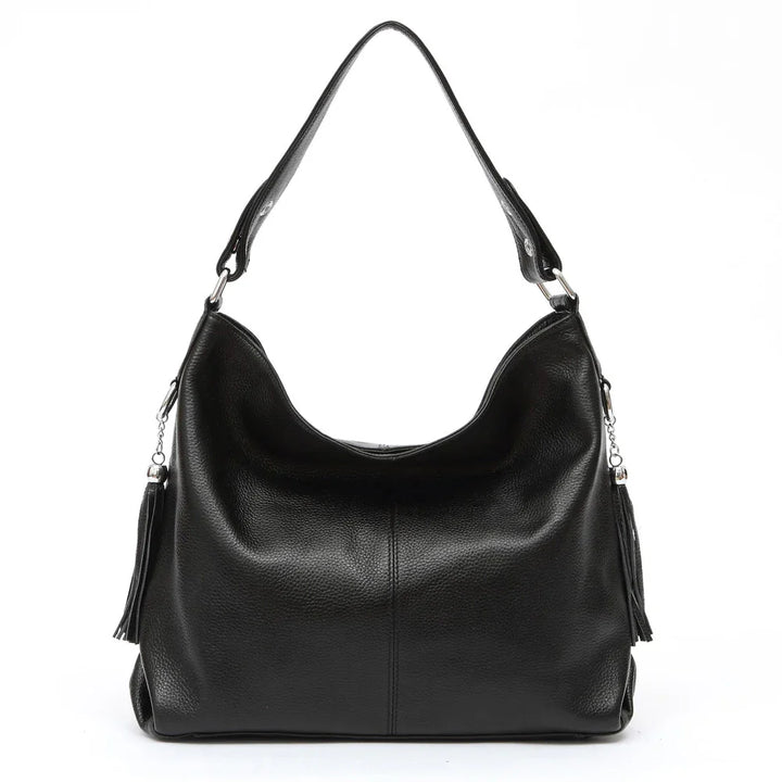 Grand sac épaule femme pratique, porté bandoulière. En cuir synthétique pour une organisation optimale.
