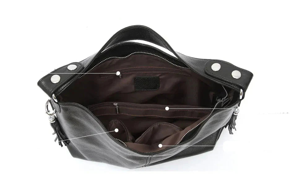 Grand sac à main femme en cuir synthétique, élégant et polyvalent. Idéal pour organiser toutes vos affaires.