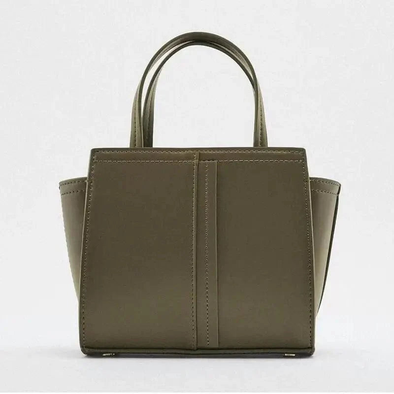 Sac à main femme tendance en cuir PU noir, style besace élégant pour accessoire mode chic au quotidien