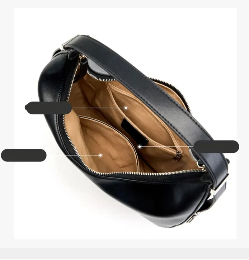 Accessoire femme: Sac à main hobo en cuir, un choix chic et polyvalent pour toutes les occasions.