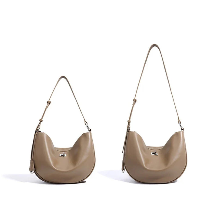 Sac bandoulière hobo femme polyvalent, cuir vegan luxe. Accessoire de mode élégant et chic pour toute tenue.
