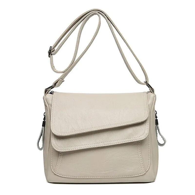 Sac à main quotidien pour femme, en similicuir doux, parfait comme sac épaule ou bandoulière.