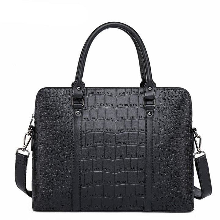 Sac ordinateur femme élégant en cuir PU marron clair, idéal pour travail 14 pouces