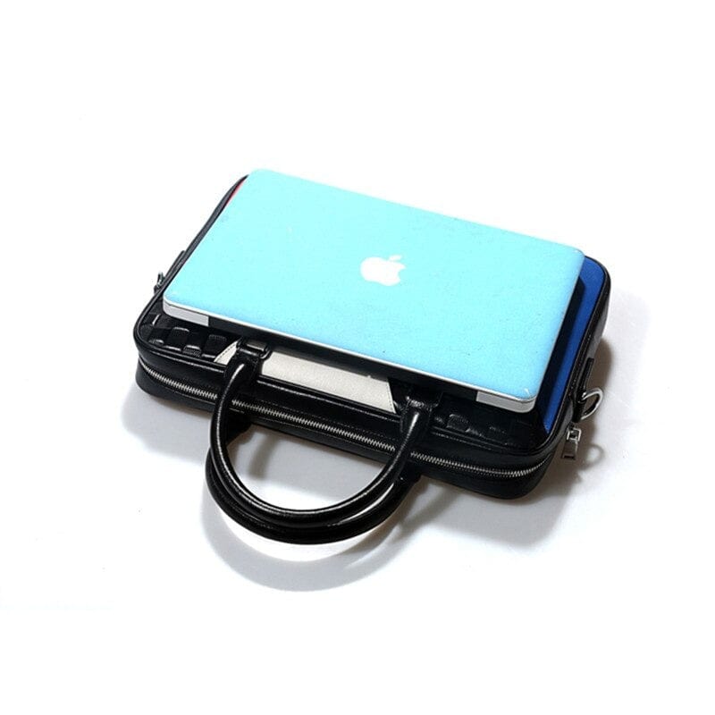 Sac à main Yasmine en cuir pour femme, peut contenir un ordinateur portable, mode et pratique.