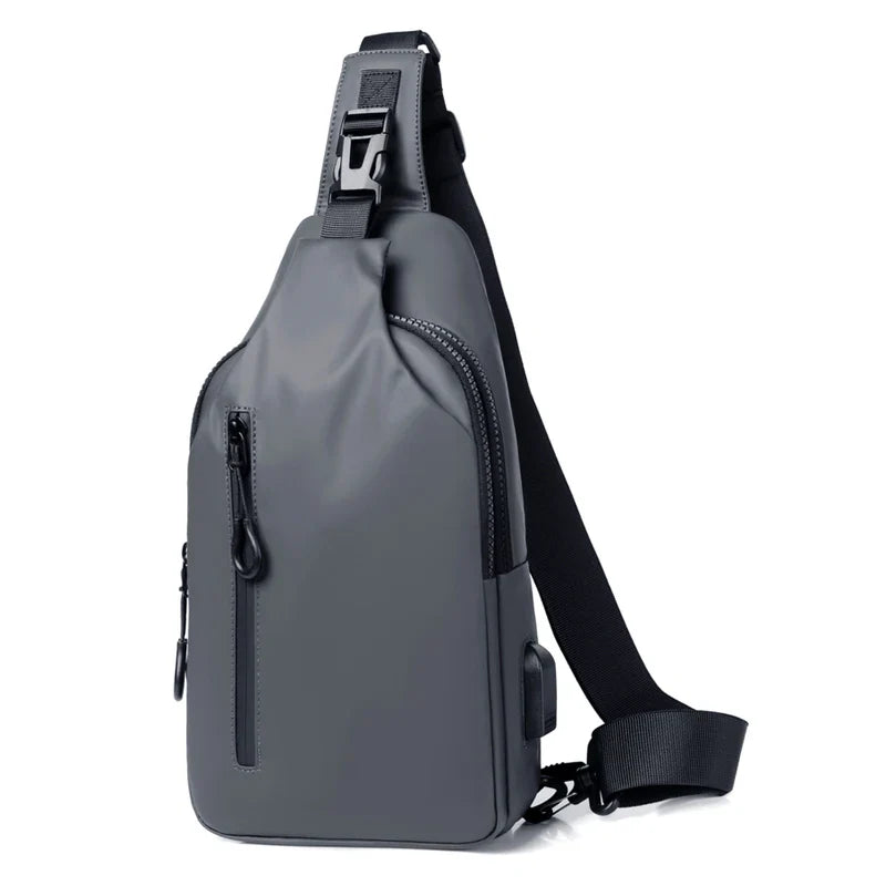 Sacoche compacte déperlante pour homme, un compagnon pratique et élégant pour vos déplacements.