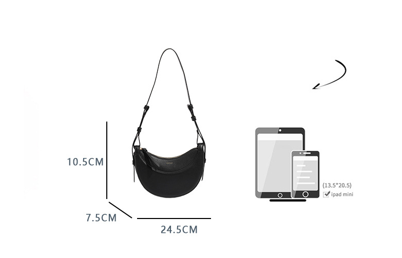 Sac bandoulière femme en cuir, design épuré, couleur classique. Un incontournable de la mode.