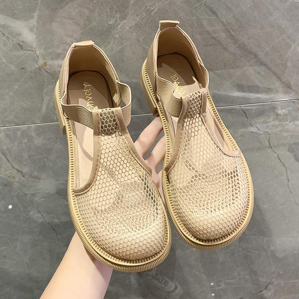 "Sandales confortables pour femmes, élégantes, vues du dessus avec sangle ajustable et semelle intérieure douce."