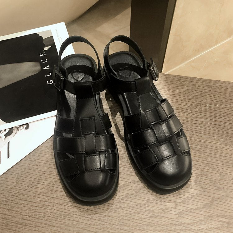 "Sandales confortables pour femmes, élégantes, vues du dessus avec sangle ajustable et semelle intérieure douce."
