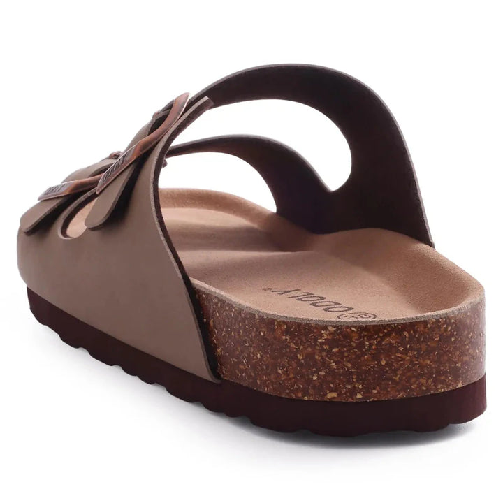 Sandales d'été résistantes à boucles pour hommes et femmes, parfaites pour le confort quotidien.
