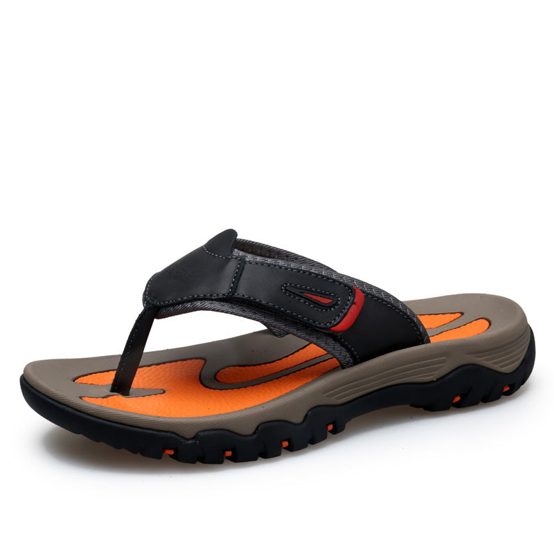 Sandales hommes robustes pour le sport et l'extérieur, avec soutien latéral pour une meilleure stabilité.