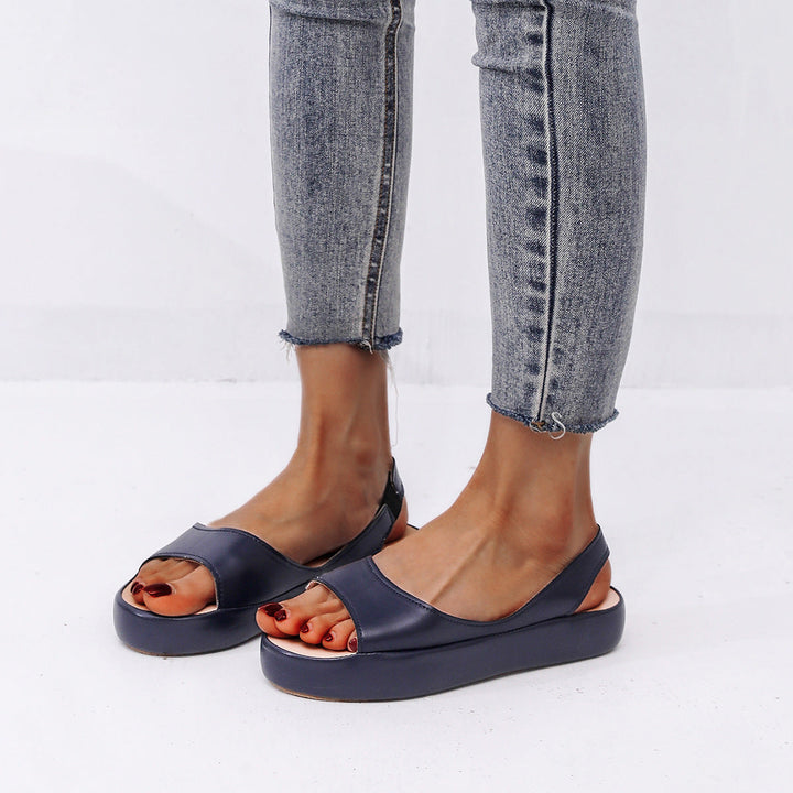 Sandales femmes, soutien voûte plantaire ajustable, confort optimal.  Design élégant et respirant.