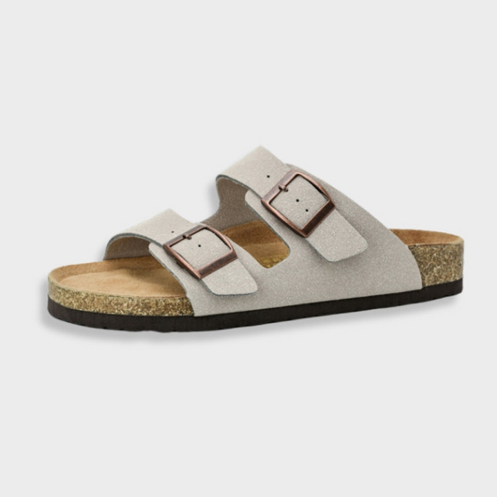 Sandales orthopédiques femme été, confort ergonomique, design moderne, semelle intérieure, couleurs élégantes.