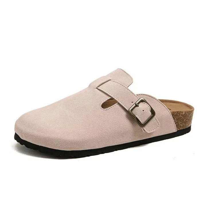 "Sandales unisex cuir premium élégantes avec semelle ergonomique, bracelet ajustable, look luxe et 6 couleurs attractives"