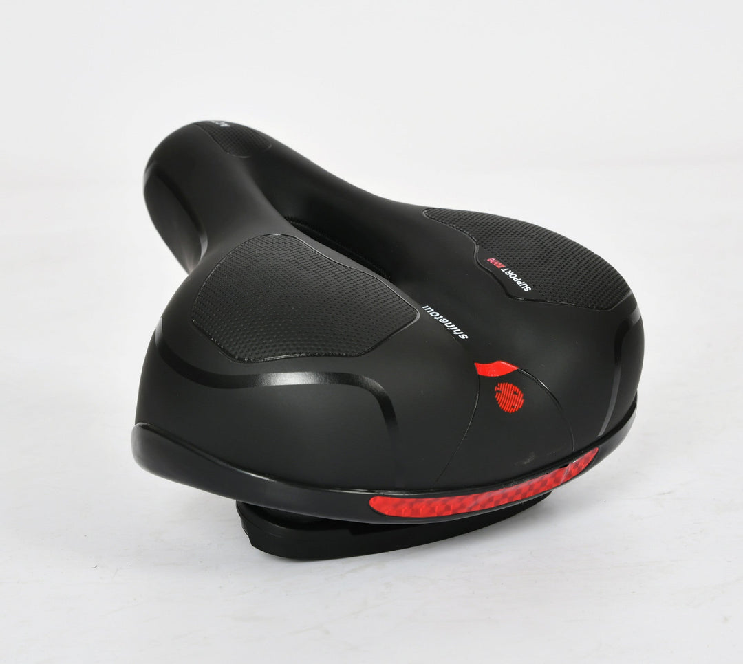 Selle vélo confort anti-douleur avec suspension. Design ergonomique, respirant, pour trajets agréables.