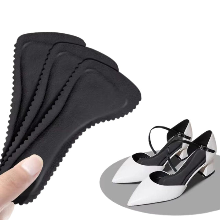 "Semelles confort pour talons hauts en mousse mémoire, design discret, ajustement universel pour soulager la pression."