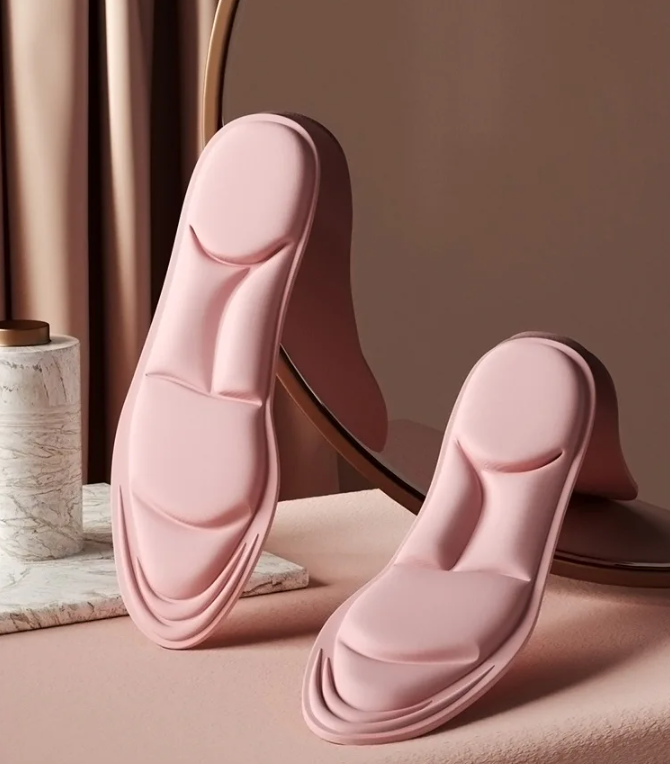 Améliorez votre confort avec ces semelles intérieures 5D, soutien voûte plantaire et amorti orthopédique.