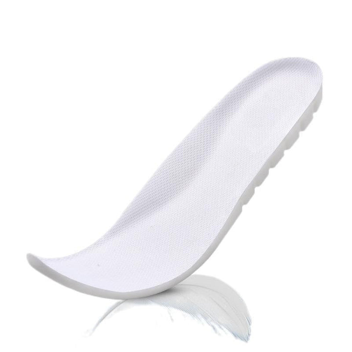 Semelles orthopédiques en mousse pour confort optimal, soutien voûte et amorti dans toutes chaussures.