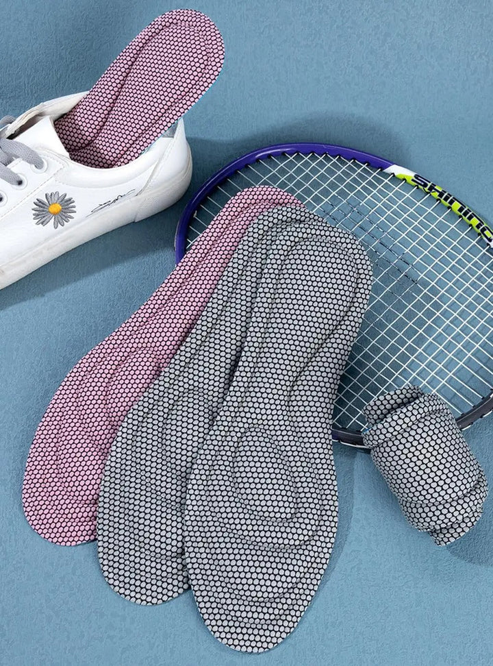 Semelles orthopédiques pour sport et quotidien. Soutien optimal, antibactérien, mémoire de forme homme/femme.