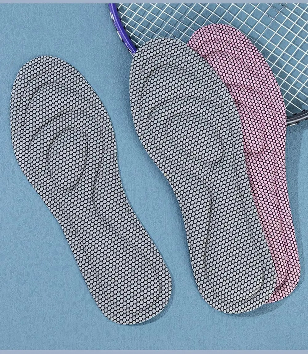Soulagez la douleur avec ces semelles orthopédiques. Idéales fasciite plantaire, confort mémoire de forme homme/femme.