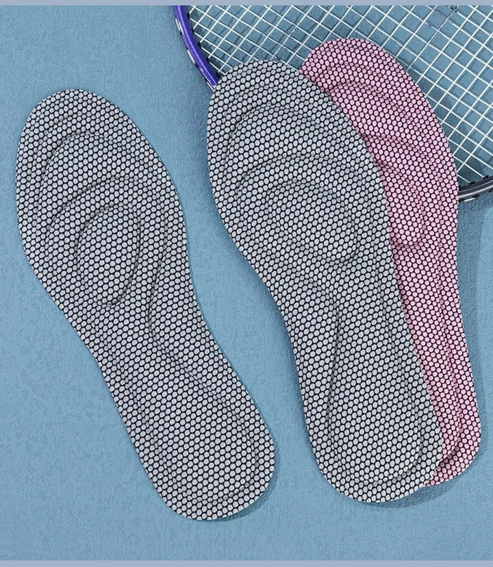 Soulagez la douleur avec ces semelles orthopédiques. Idéales fasciite plantaire, confort mémoire de forme homme/femme.
