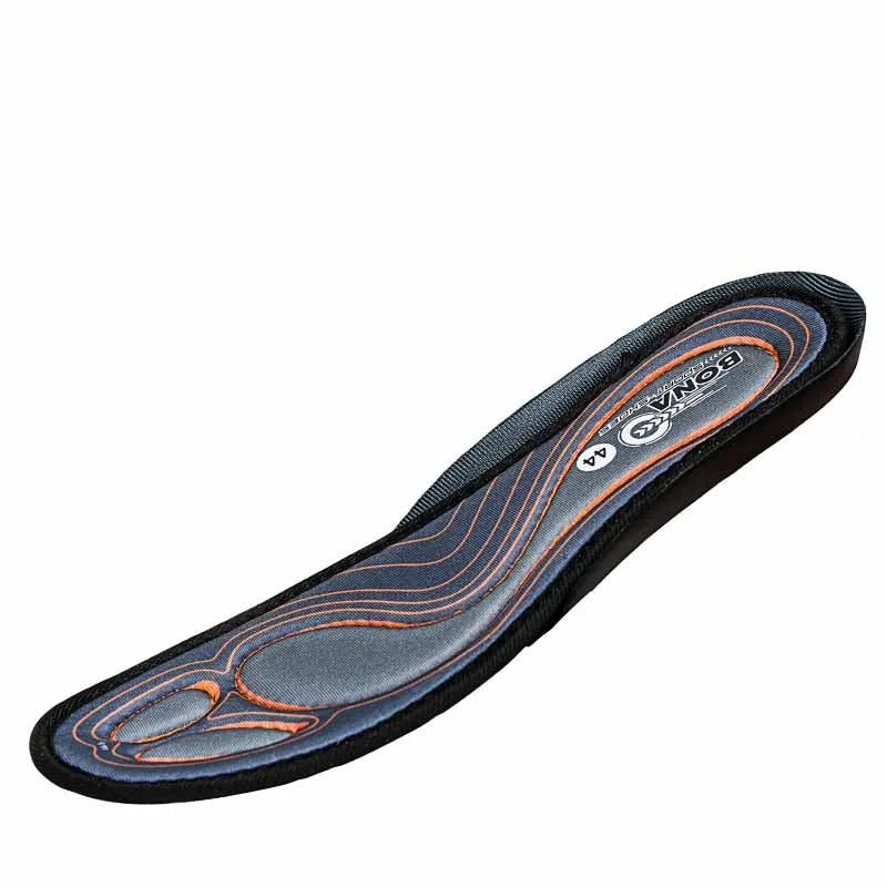 Semelles amortissantes antidouleur unisexe, idéales pour sport, randonnée et usage quotidien, offrant un bien-être des pieds.