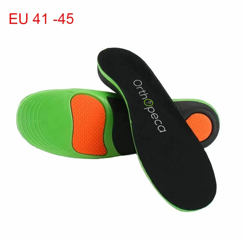 Semelles orthopédiques ajustables pour chaussures de sport ou de ville, offrant amorti et flexibilité unisexe.