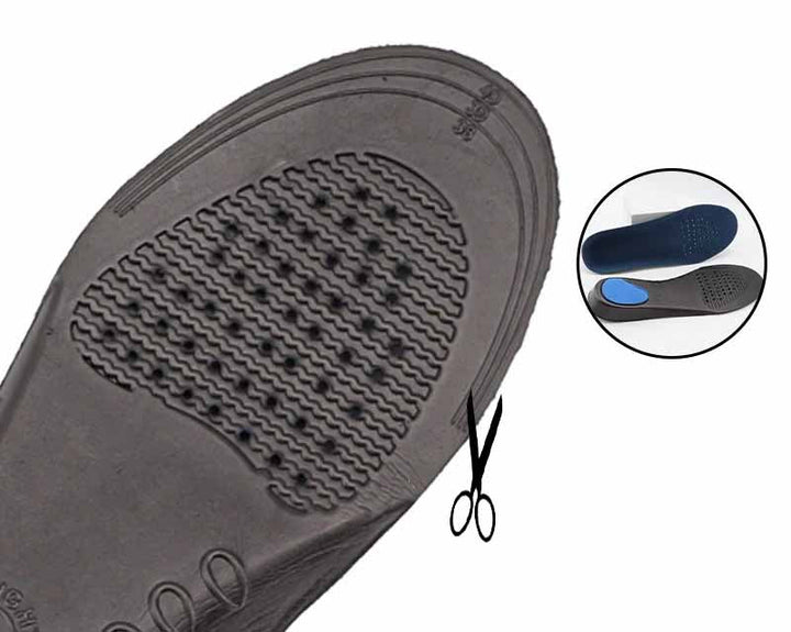 Semelles orthopédiques pour améliorer la posture et l'alignement des pieds, favorisant la santé globale et le confort.