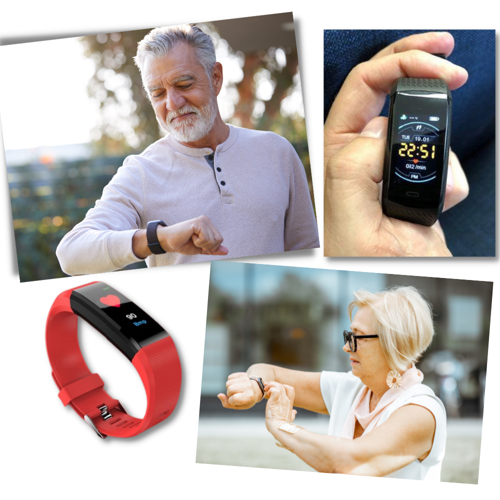 Montre Intelligente pour personnes agées - Ozerty