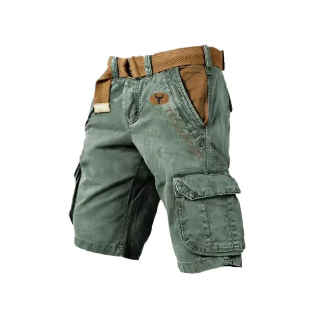 "Short cargo homme pratique avec poches spacieuses, design moderne et matériau résistant, style workwear polyvalent et élégan