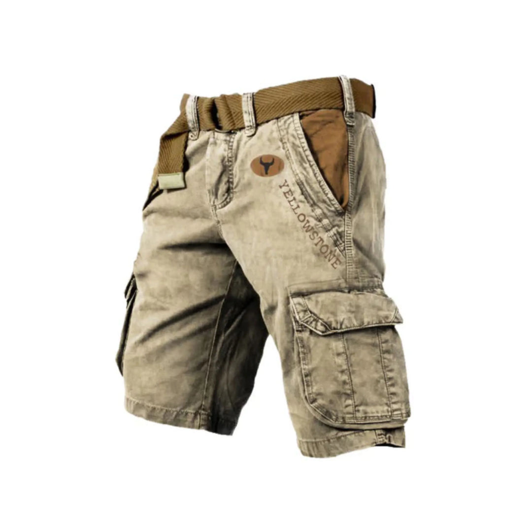 "Short cargo homme pratique avec poches spacieuses, design moderne et matériau résistant, style workwear polyvalent et élégan