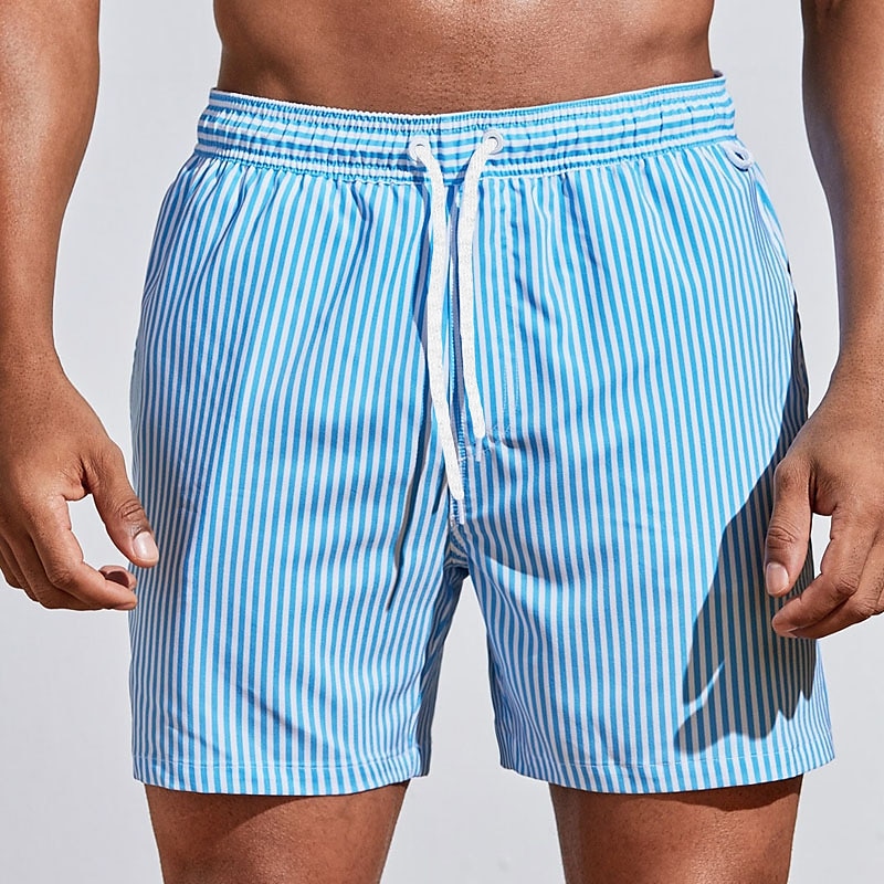 Maillot de bain homme d'été à séchage rapide, idéal pour la plage, les vacances et loisirs aquatiques.