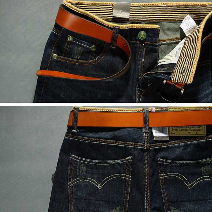 Short homme denim déchiré pour l'été, coupe droite confortable, essentiel pour un style urbain et mode décontractée.